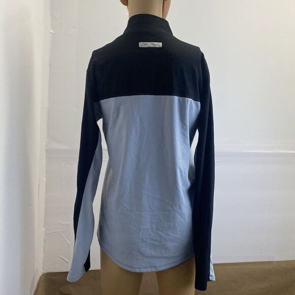 Under Armour Womens Shirt Size M Long Sleeve Fitted Black Stretch Tee Pre Owned - Picture 2 of 10